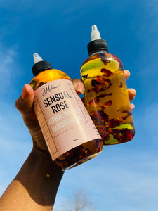 Sensual Rose Herbal Infused Hair&Body Oil